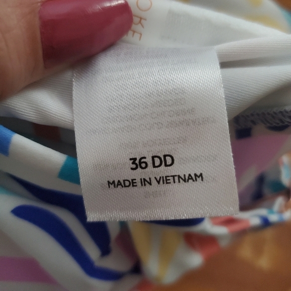 Shade & Shore Light Lift Shoulder Tie Bralette Bikini Top - Picture 10 of 12